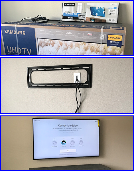 Television Wall Mounting in Aurora, CO